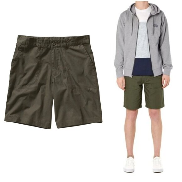 Patagonia - Men's Field Shorts Chino 57645 | Basin Green Olive | Size 32 - Picture 1 of 11